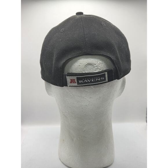New Era Baltimore Ravens Hat 9Forty Black Adjustable‎ NFL Strapback Cap Football - Picture 4 of 12